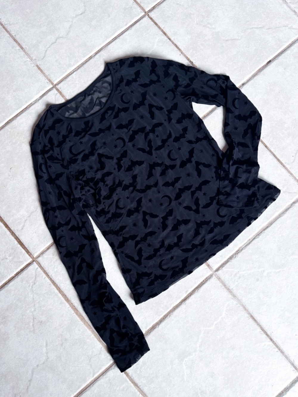 Temu • Sheer Long Sleeved Shirt